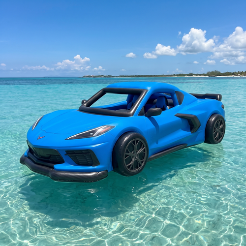 Motor Floaties Corvette pool float