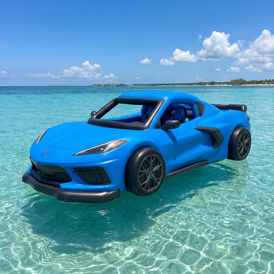 Motor Floaties Corvette pool float