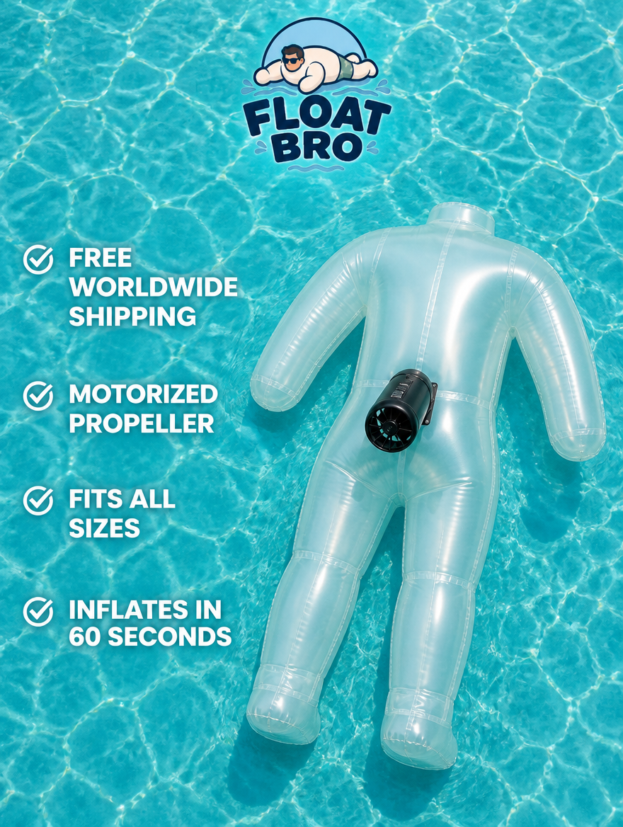 Float Bro Suit inflatable motorized floating bodysuit
