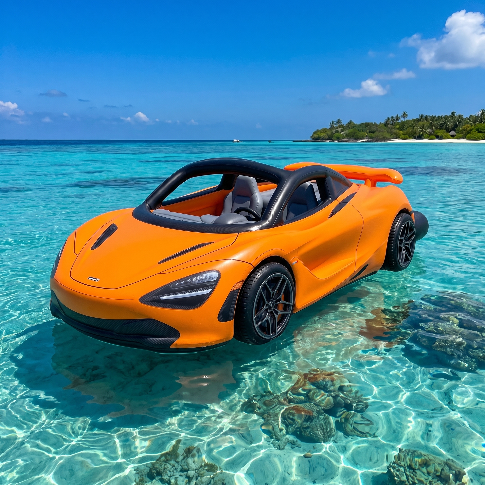 Motor Floaties Mclaren 720s pool float