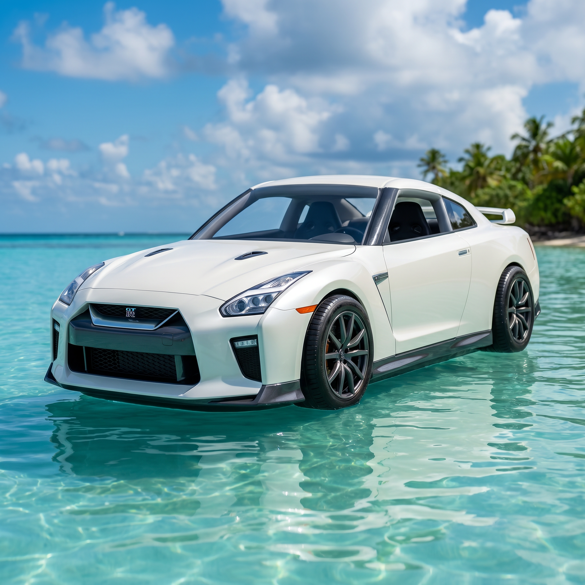 Motor Floaties Nissan GT-R pool float